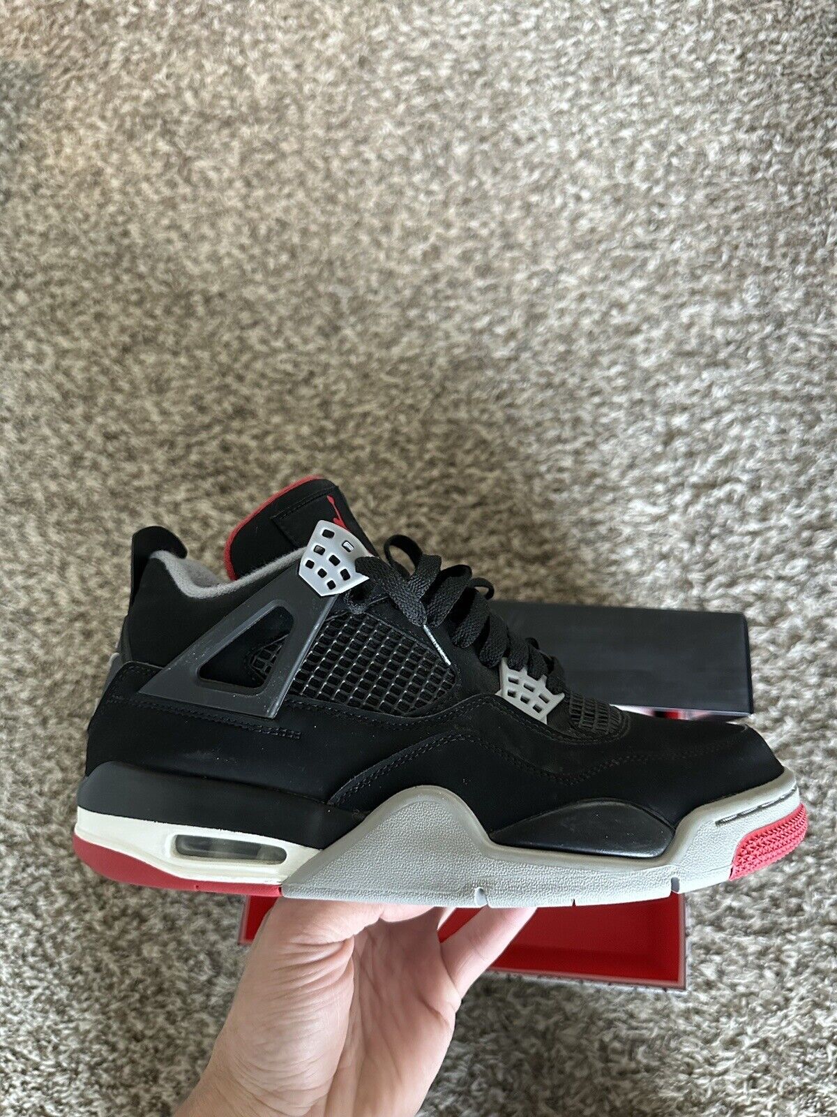 Air Jordan 4 Retro OG 'Bred' photo review